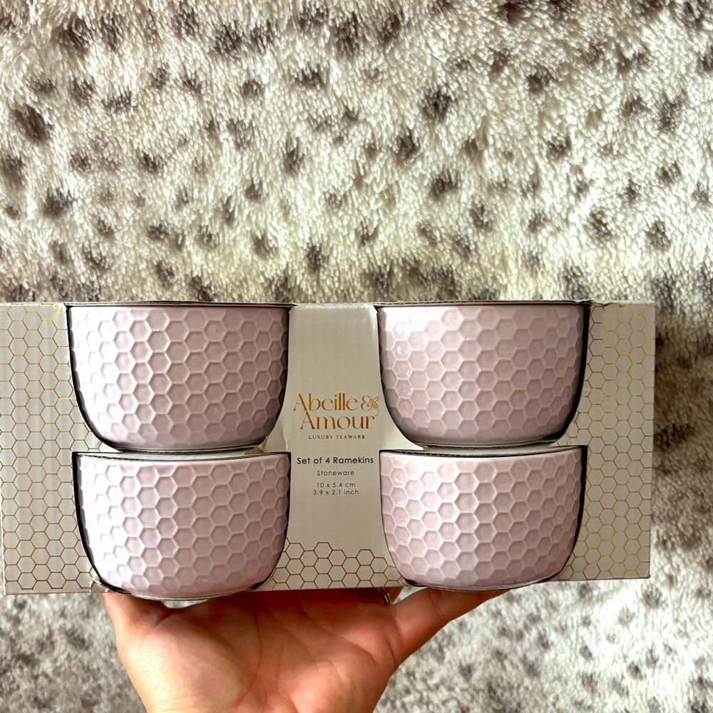 ABEILLE & AMOUR RAMEKINS 4PK